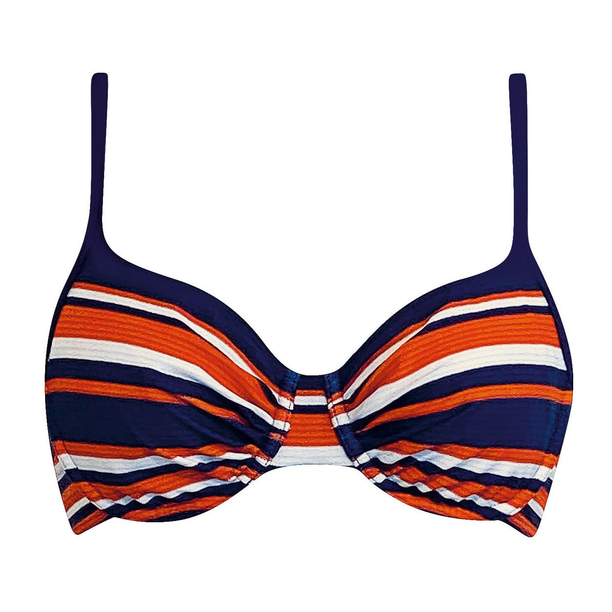 donkerblauwe bikinitop